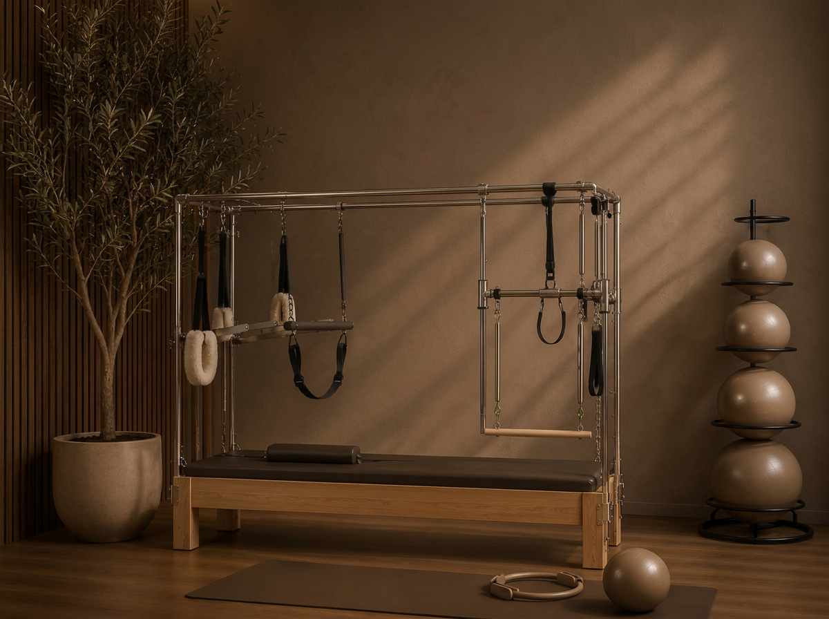 Pilates com equipamento - Cadillac