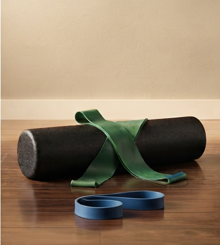 Foam Roller, TheraBand, Mini Band